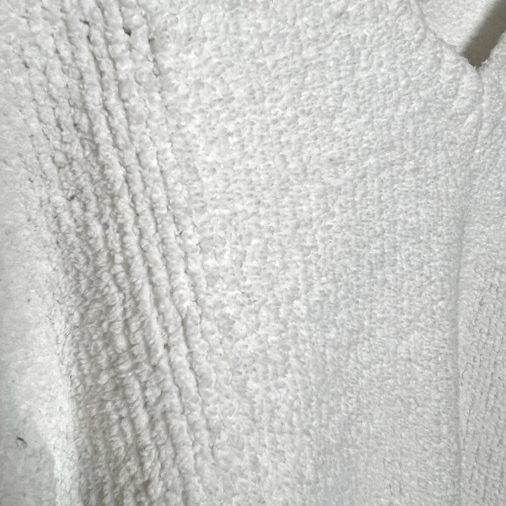 Atlantis Fleece White Long-Sleeve Pullover, S - Picture 5 of 8